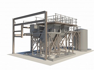 3D laser scan of plant room