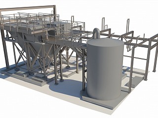 3D laser scan of plant room