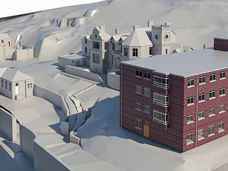 3D Model Supervalu, Clones, Co Monaghan