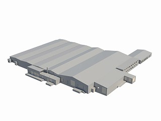 3D Model Industrial Building, Ballinasloe, Co. Galway